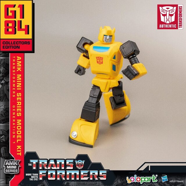 Transformers: Generation One AMK Mini Series Plastic Model Kit Bumblebee 10cm