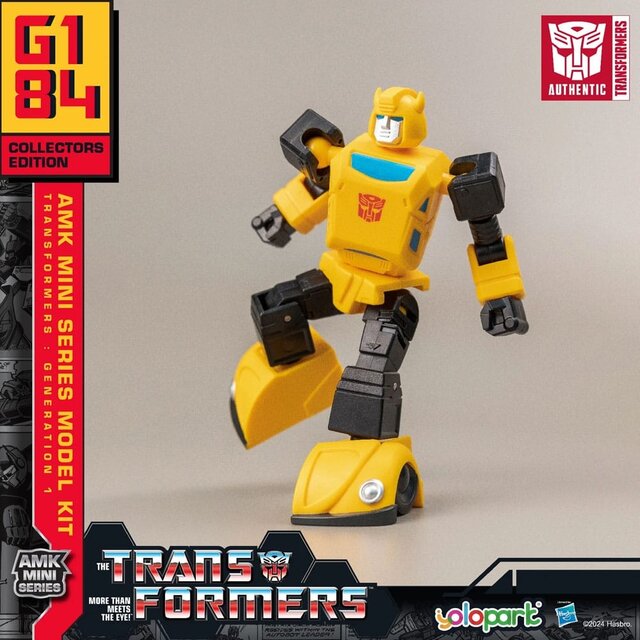 Transformers: Generation One AMK Mini Series Plastic Model Kit Bumblebee 10cm