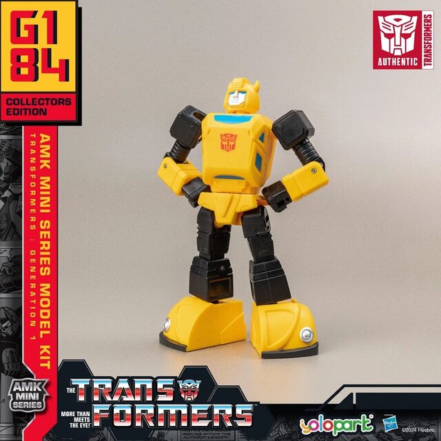 Transformers: Generation One AMK Mini Series Plastic Model Kit Bumblebee 10cm