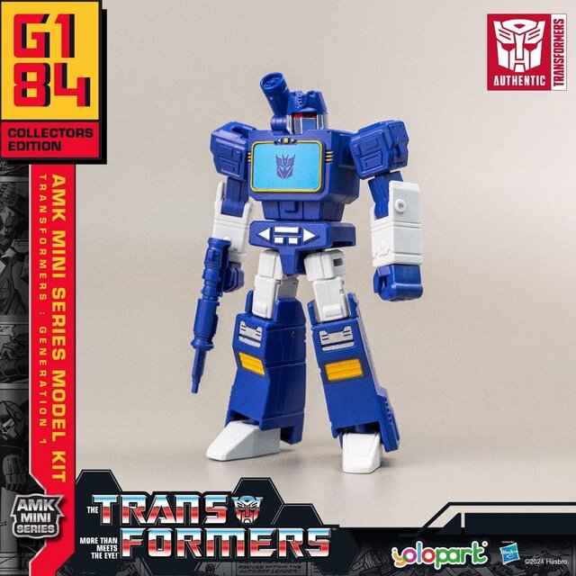 Transformers: Generation One AMK Mini Series Plastic Model Kit Soundwave 11cm