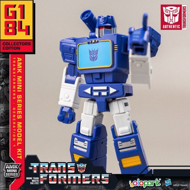Transformers: Generation One AMK Mini Series Plastic Model Kit Soundwave 11cm