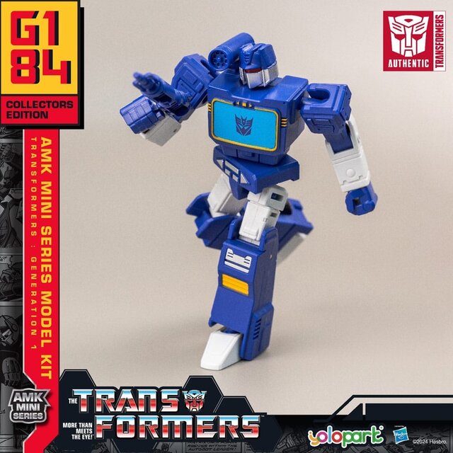 Transformers: Generation One AMK Mini Series Plastic Model Kit Soundwave 11cm