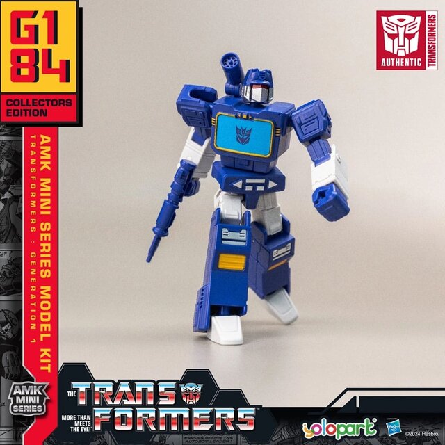 Transformers: Generation One AMK Mini Series Plastic Model Kit Soundwave 11cm