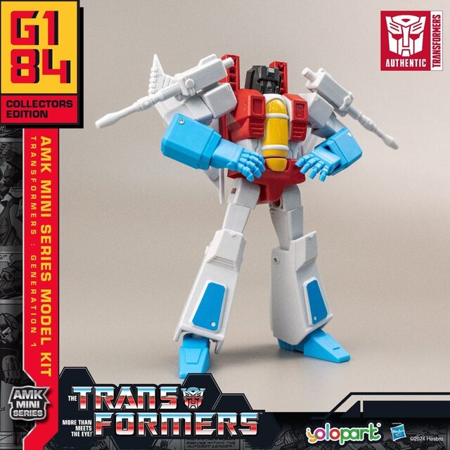 Transformers: Generation One AMK Mini Series Plastic Model Kit Starscream 11cm
