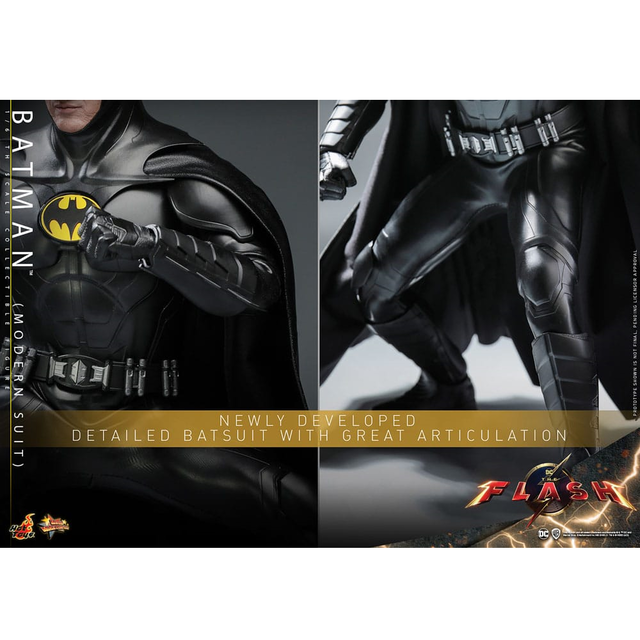 The Flash Movie Masterpiece Action Figure 1/6 Batman (Modern Suit) 30cm