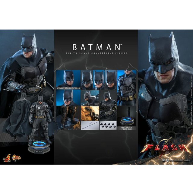 the Flash Movie Masterpiece Action Figure 1/6 Batman 30cm the Flash Movie Masterpiece Action Figure 1/6 Batman 30cm