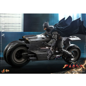 he Flash Movie Masterpiece Action Figure 1/6 Batman & Batcycle 30cm