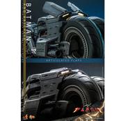 he Flash Movie Masterpiece Action Figure 1/6 Batman & Batcycle 30cm