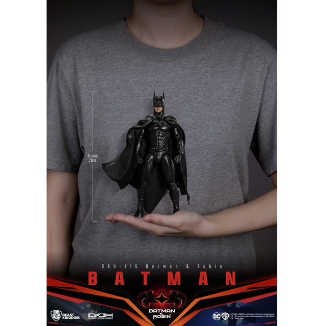 DC Comics Dynamic 8ction Heroes Action Figure 1/9 Batman (Batman & Robin) 21cm