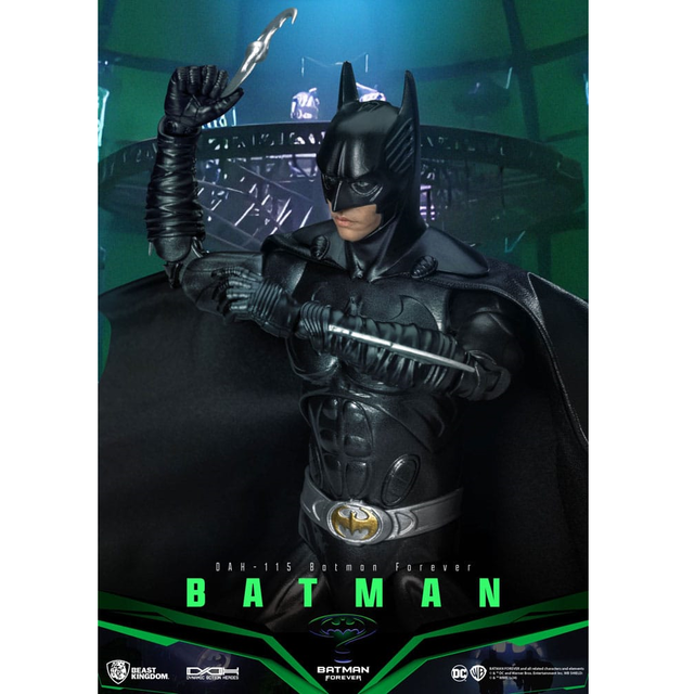 DC Comics Dynamic 8ction Heroes Action Figure 1/9 Batman (Batman Forever) 21cm