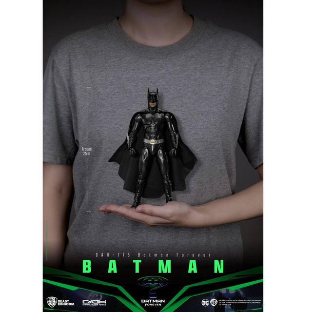 DC Comics Dynamic 8ction Heroes Action Figure 1/9 Batman (Batman Forever) 21cm