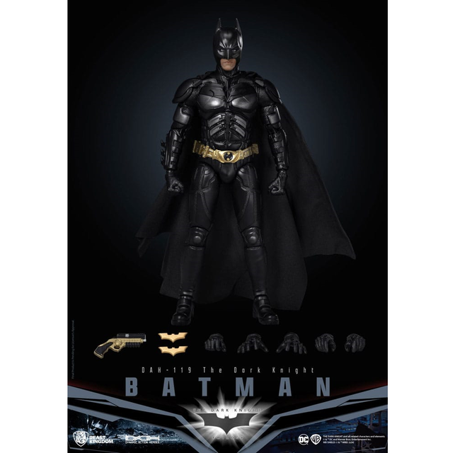 DC Comics Dynamic 8ction Heroes Action Figure 1/9 Batman (The Dark Knight) 21cm