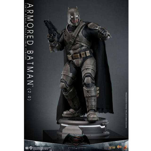 Batman v Superman: Dawn of Justice Movie Masterpiece Action Figure 1/6 Armored Batman 2.0 33cm