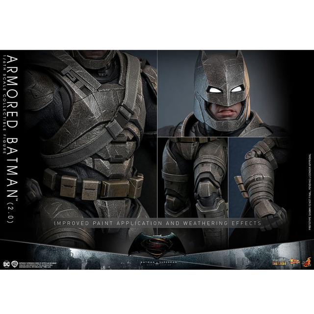 Batman v Superman: Dawn of Justice Movie Masterpiece Action Figure 1/6 Armored Batman 2.0 33cm