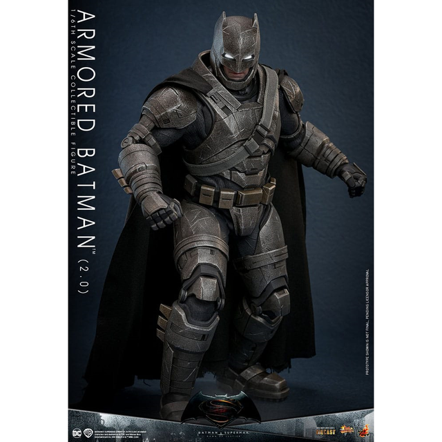 Batman v Superman: Dawn of Justice Movie Masterpiece Action Figure 1/6 Armored Batman 2.0 33cm