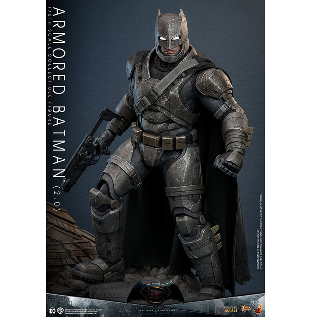 Batman v Superman: Dawn of Justice Movie Masterpiece Action Figure 1/6 Armored Batman 2.0 33cm