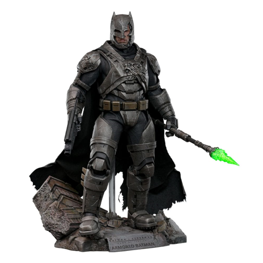 Hot Toys Movie Masterpiece Armored Batman Deluxe afbeelding