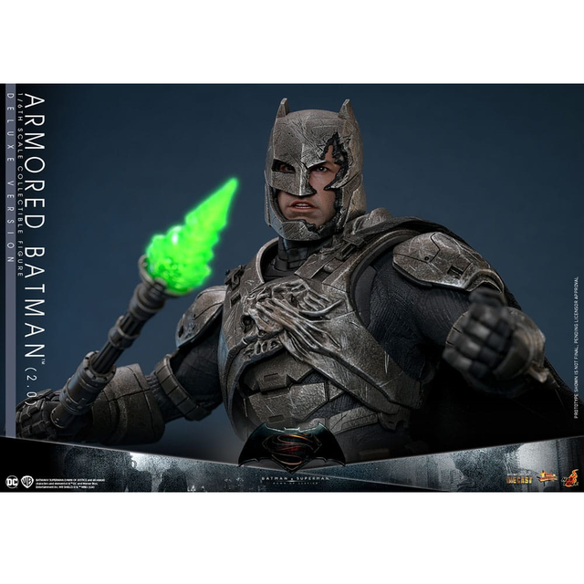 Batman v Superman: Dawn of Justice Movie Masterpiece Action Figure 1/6 Armored Batman 2.0 Deluxe Version 33cm