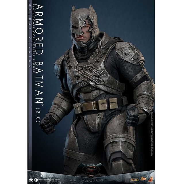 Batman v Superman: Dawn of Justice Movie Masterpiece Action Figure 1/6 Armored Batman 2.0 Deluxe Version 33cm