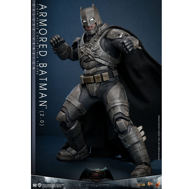 Batman v Superman: Dawn of Justice Movie Masterpiece Action Figure 1/6 Armored Batman 2.0 Deluxe Version 33cm