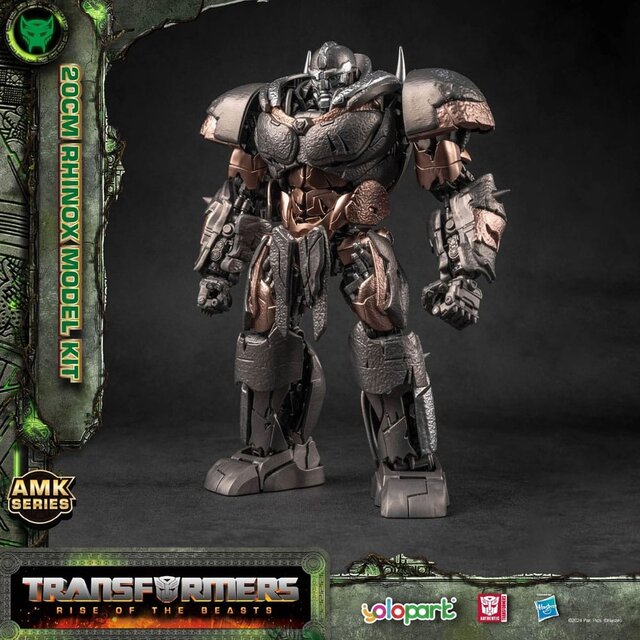 Transformers: Rise of the Beasts AMK Series Plastic Model Kit Rhinox 20cm