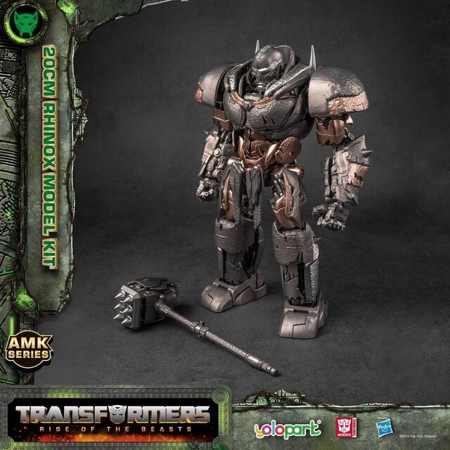 Transformers: Rise of the Beasts AMK Series Plastic Model Kit Rhinox 20cm