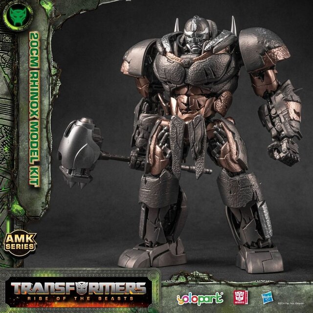 Transformers: Rise of the Beasts AMK Series Plastic Model Kit Rhinox 20cm