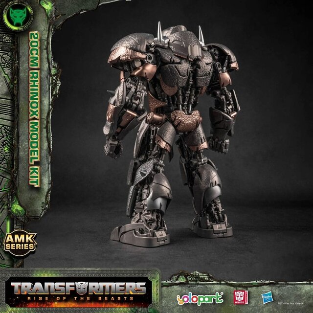 Transformers: Rise of the Beasts AMK Series Plastic Model Kit Rhinox 20cm