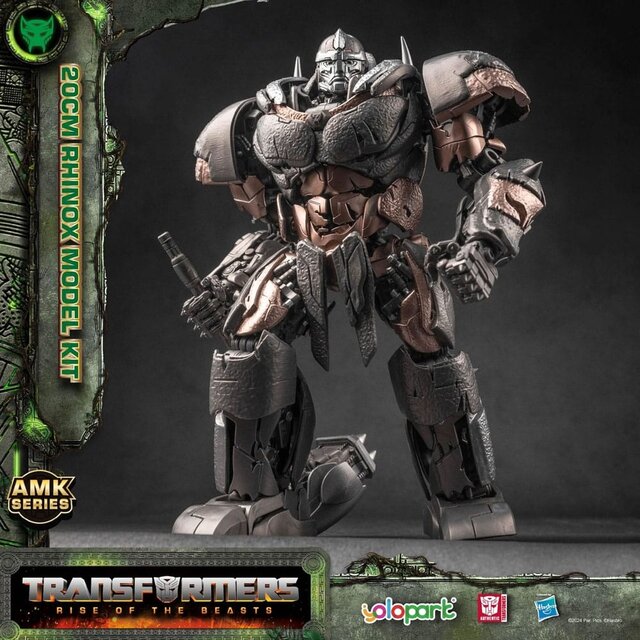 Transformers: Rise of the Beasts AMK Series Plastic Model Kit Rhinox 20cm