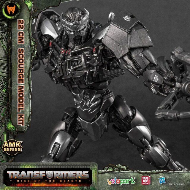 Transformers: Rise of the Beasts AMK Series Plastic Model Kit Scourge 22cm