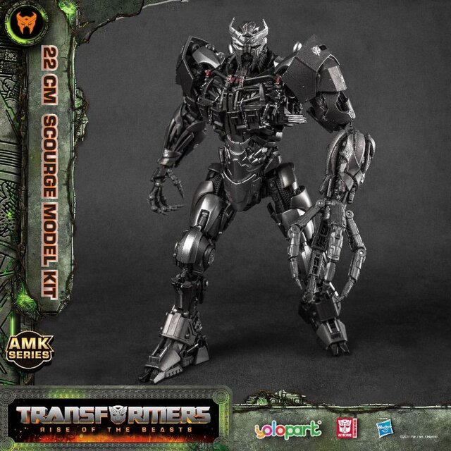 Transformers: Rise of the Beasts AMK Series Plastic Model Kit Scourge 22cm