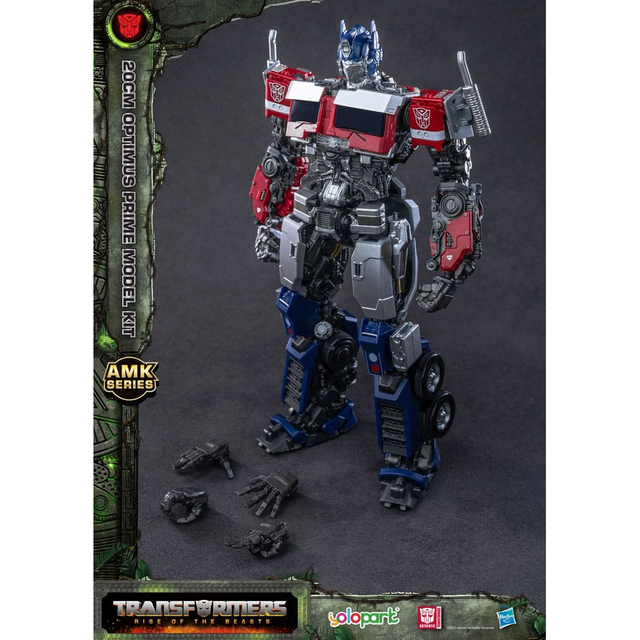 Transformers: Rise of the Beasts AMK Series Plastic Model Kit Optimus Prime 20cm