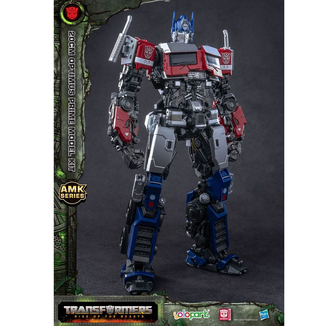 Transformers: Rise of the Beasts AMK Series Plastic Model Kit Optimus Prime 20cm