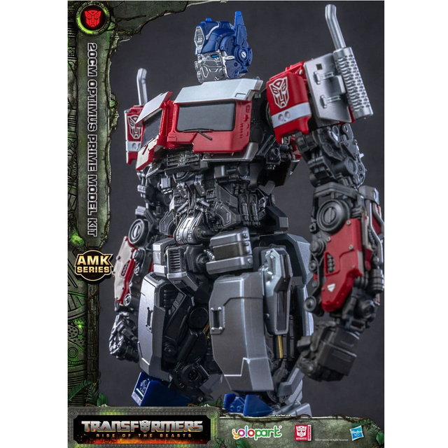 Transformers: Rise of the Beasts AMK Series Plastic Model Kit Optimus Prime 20cm
