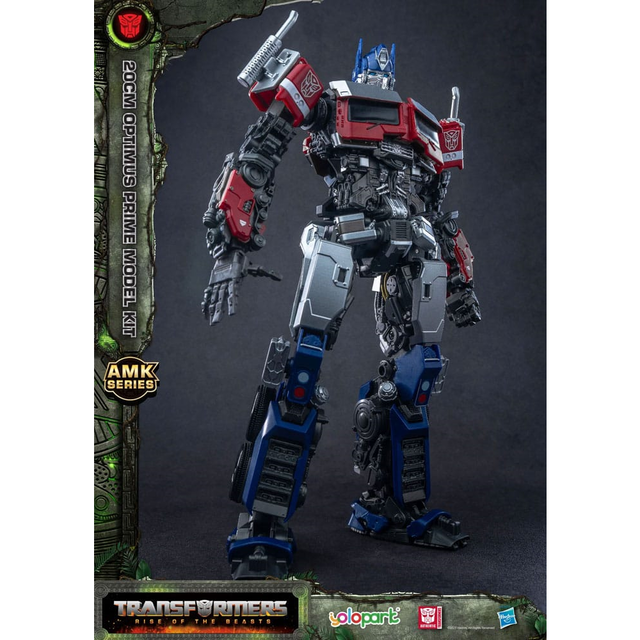 Transformers: Rise of the Beasts AMK Series Plastic Model Kit Optimus Prime 20cm