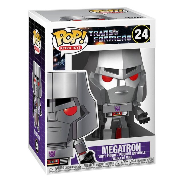 Transformers POP! Retro Vinyl Figure Megatron 9cm Transformers POP! Retro Vinyl Figure Megatron 9cm