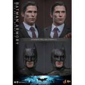 The Dark Knight Movie Masterpiece Action Figures & Diorama 1/6 Batman Armory with Bruce Wayne (2.0) 30cm