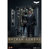 The Dark Knight Movie Masterpiece Action Figures & Diorama 1/6 Batman Armory with Bruce Wayne (2.0) 30cm