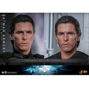 The Dark Knight Rises Movie Masterpiece Action Figures & Diorama 1/6 Batman Armory with Bruce Wayne 30cm