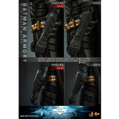 The Dark Knight Rises Movie Masterpiece Action Figures & Diorama 1/6 Batman Armory with Bruce Wayne 30cm