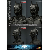 The Dark Knight Rises Movie Masterpiece Action Figures & Diorama 1/6 Batman Armory with Bruce Wayne 30cm