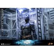 The Dark Knight Rises Movie Masterpiece Action Figures & Diorama 1/6 Batman Armory with Bruce Wayne 30cm