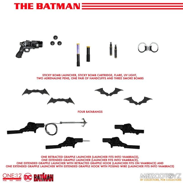 The Batman Action Figure 1/12 the Batman 17cm