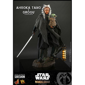 Star Wars The Mandalorian Action Figure 1/6 Ahsoka Tano & Grogu 29cm