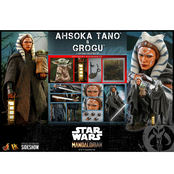 Star Wars The Mandalorian Action Figure 1/6 Ahsoka Tano & Grogu 29cm