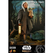 Star Wars The Mandalorian Action Figure 1/6 Ahsoka Tano & Grogu 29cm