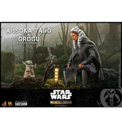 Star Wars The Mandalorian Action Figure 1/6 Ahsoka Tano & Grogu 29cm