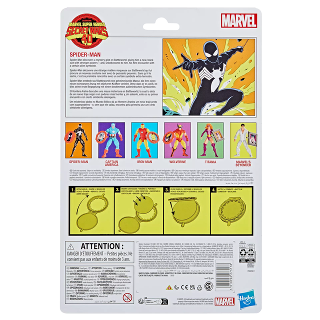 Marvel Legends Series Secret Wars Spider-Man 15cm