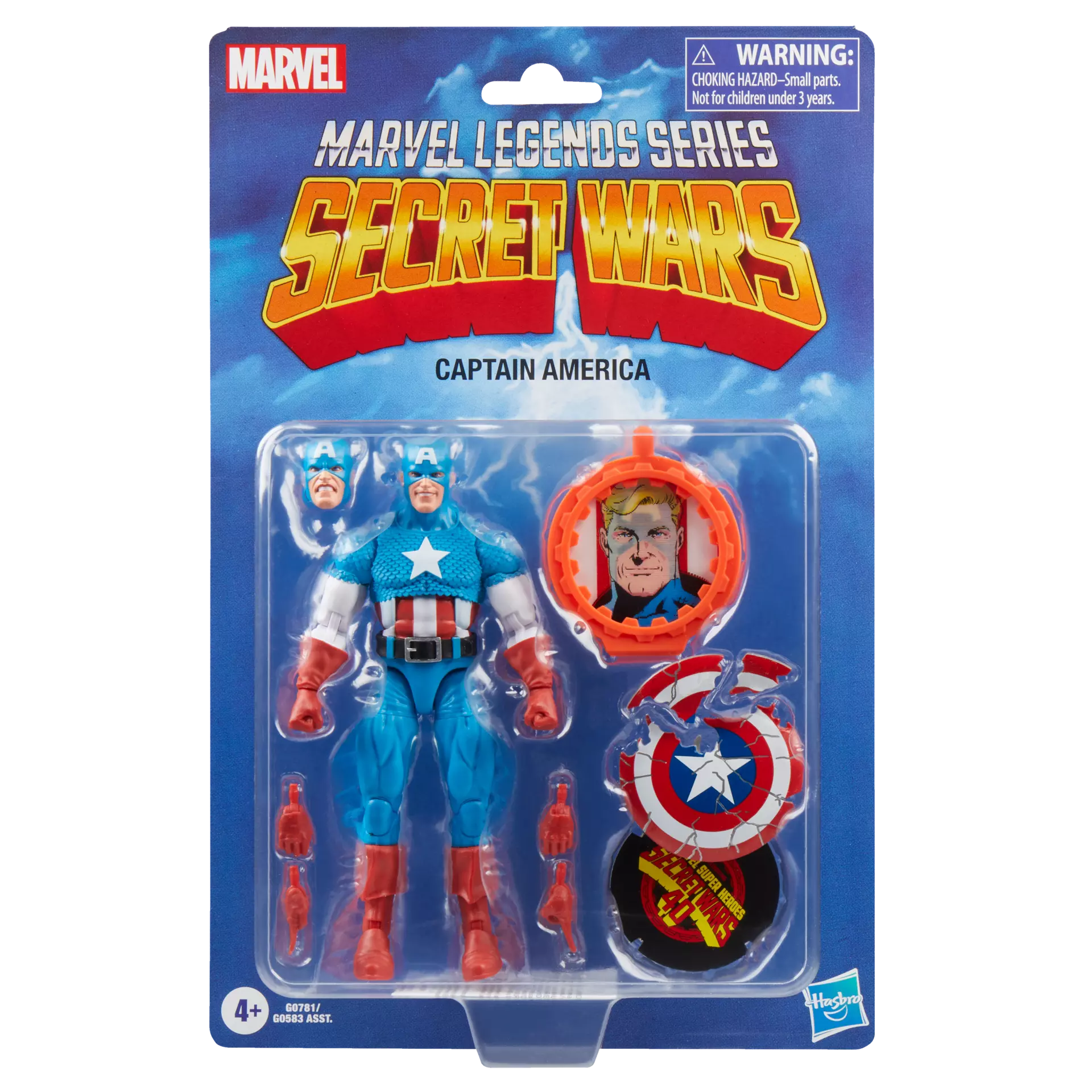 Hasbro Marvel Legends Secret Wars Captain America