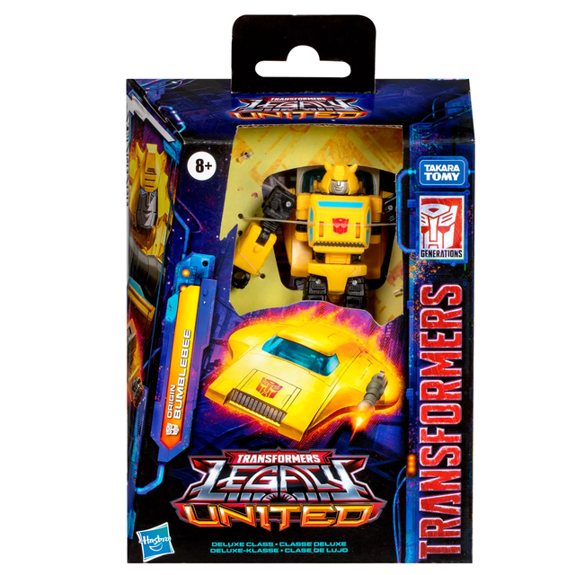Transformers Legacy United Deluxe Class Origin Bumblebee 14cm Transformers Legacy United Deluxe Class Origin Bumblebee 14cm